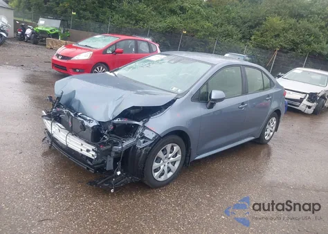 2022 Toyota Corolla Le из США, поврежденный, VIN JTDEPMAE2NJ220812